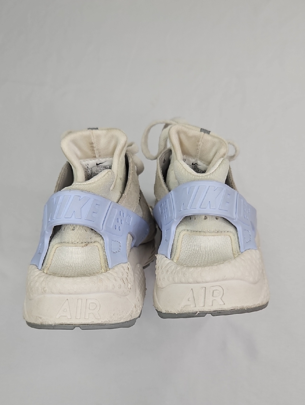 Nike Air  Huarache Women's Blue & Grey Sneakers Size 8 - Picture 7 of 9